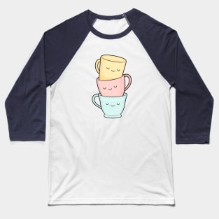 Teacups Baseball T-Shirt